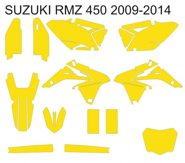 Molde - SUZUKI RMZ 450 2009 2010 2011 2012 2013 2014