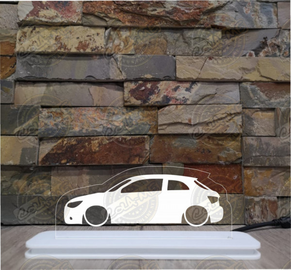 Moldura / Candeeiro com luz de presença - Audi A1
