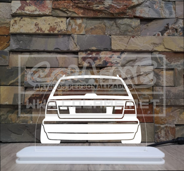 Moldura / Candeeiro com luz de presença - BM E34 Touring