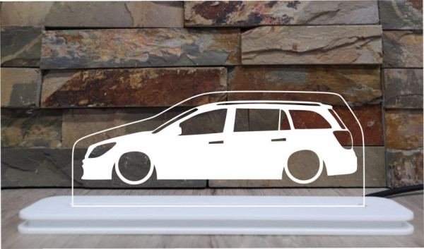 Moldura / Candeeiro com luz de presença - Opel Astra H Station