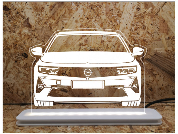 Moldura / Candeeiro com luz de presença - Opel Astra Hybrid 2021