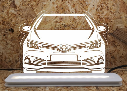 Moldura / Candeeiro com luz de presença - Toyota Auris