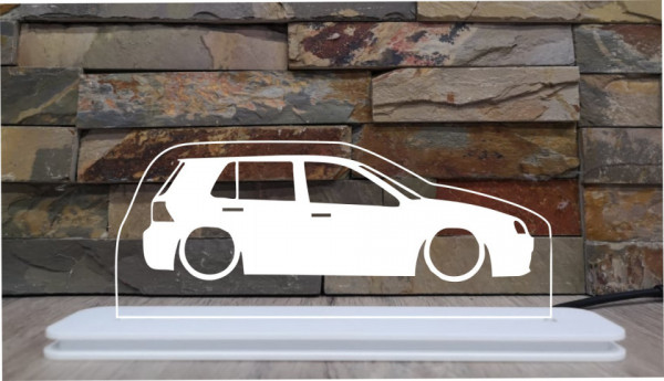 Moldura / Candeeiro com luz de presença - Volkswagen Golf IV