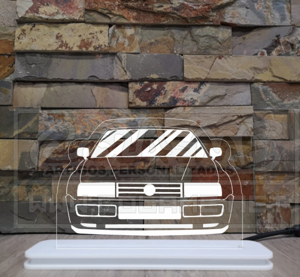 Moldura / Candeeiro com luz de presença - VW Corrado