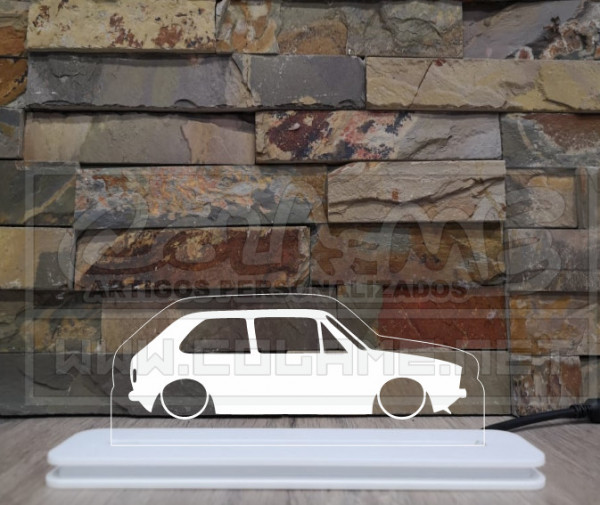 Moldura / Candeeiro com luz de presença - VW Mk1
