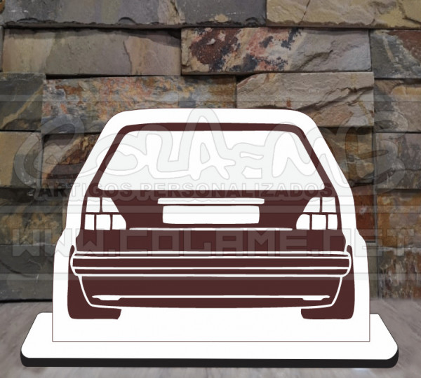 Moldura em MDF - VW Golf Mk2 - Traseira