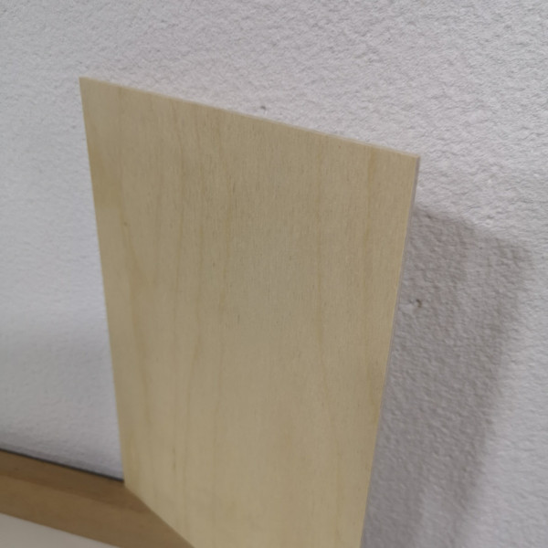 Placa Contraplacado Bétula 3mm - 60x40cm
