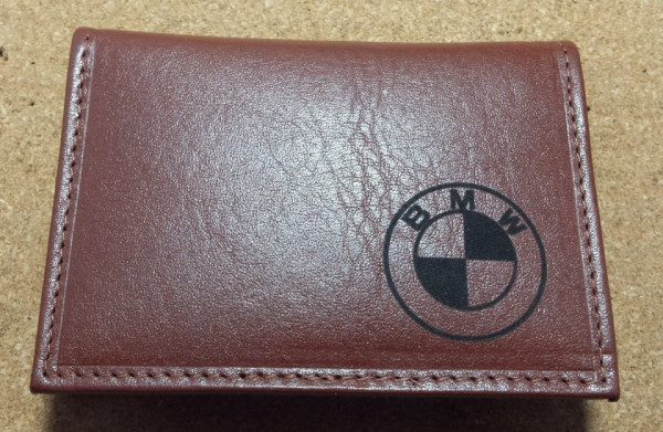 Porta-Cartões com logótipo gravado a laser com BMW