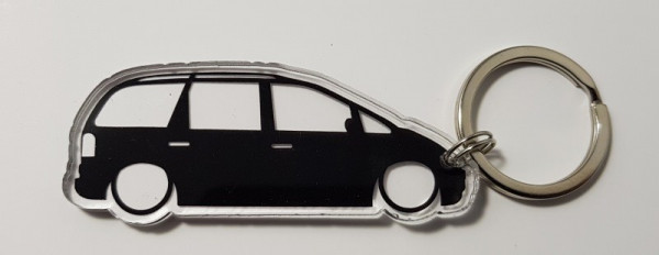 Porta Chaves de Acrílico com silhueta de Seat Alhambra