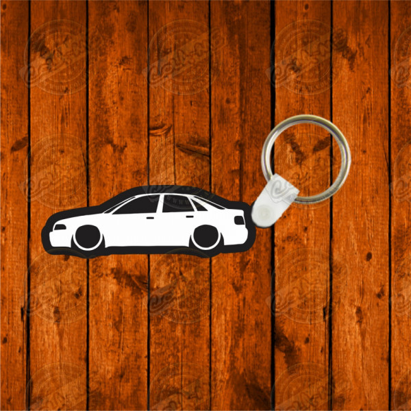 Porta chaves em acrílico preto - Aud. A4 B5 Sedan