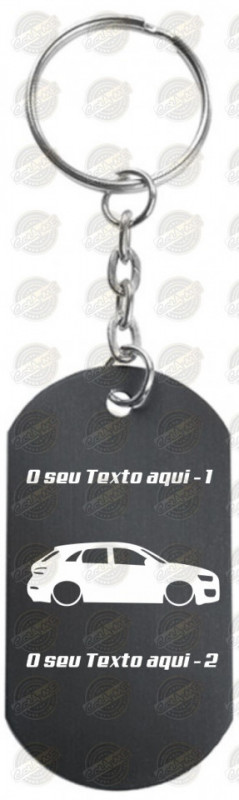 Porta Chaves em alumínio - Audi A1 Sportback