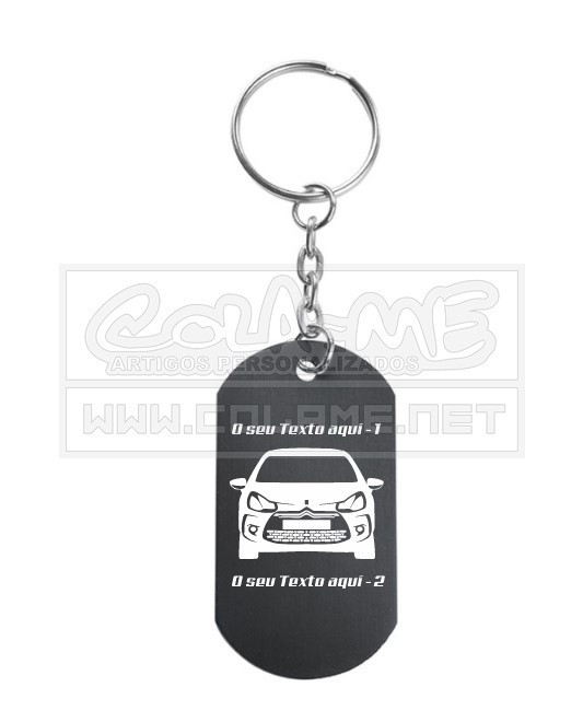 Porta Chaves em alumínio - Citroen Ds3 2017