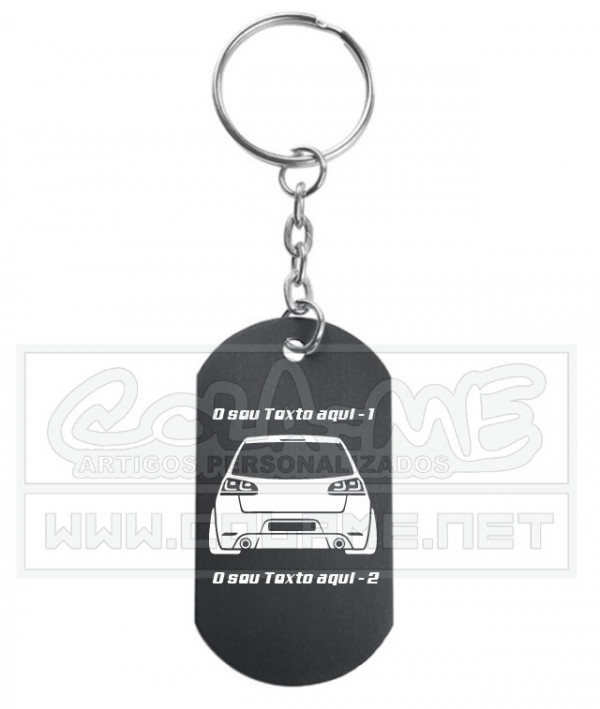 Porta Chaves em alumínio - VW Golf Mk6
