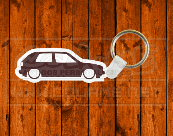 Porta chaves em MDF - VW Mk2