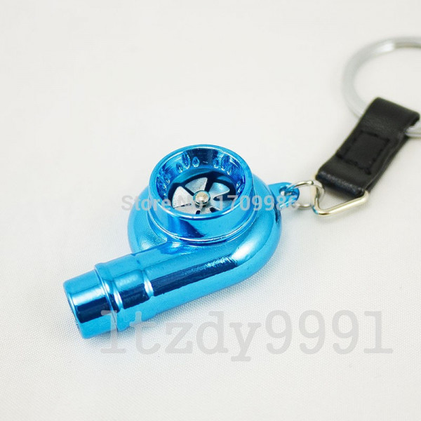 Porta Chaves - Turbo (funcional) - Azul Cromado