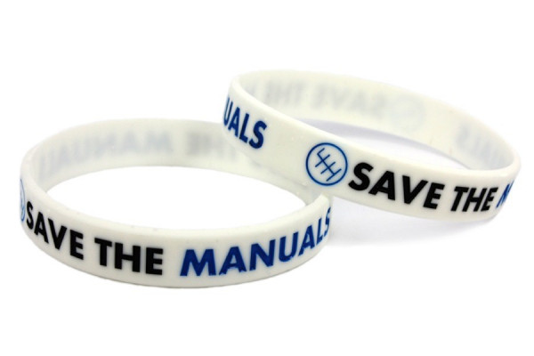 Pulseira para Save The Manuals Branco