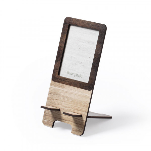 Suporte de telemóvel bicolor - Com Porta-foto