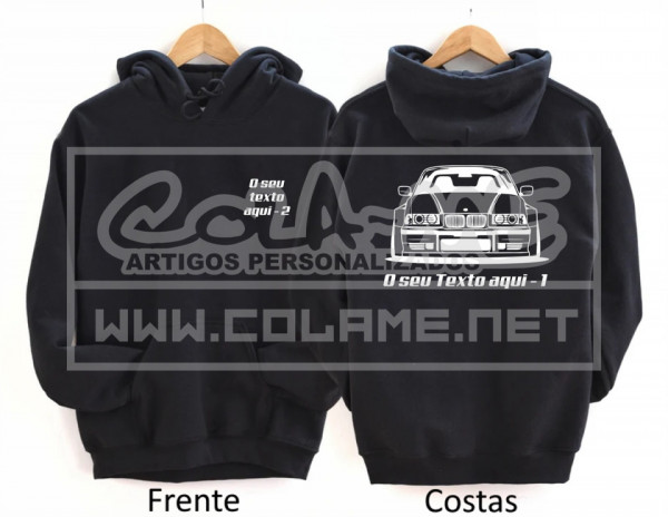 Sweatshirt com Capuz - BM E36 Frente