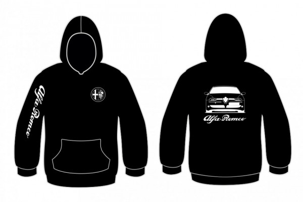Sweatshirt com capuz para Alfa Romeo 156