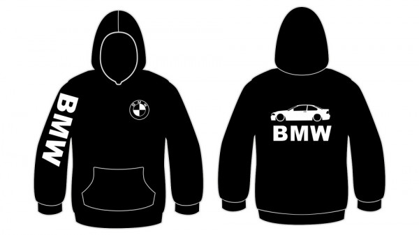Sweatshirt com capuz para BMW E46 Coupe