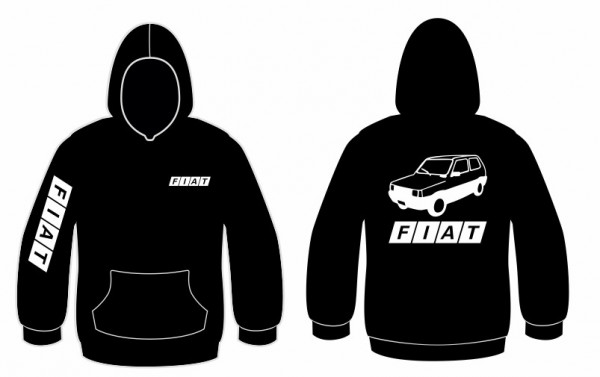 Sweatshirt com capuz para Fiat Panda