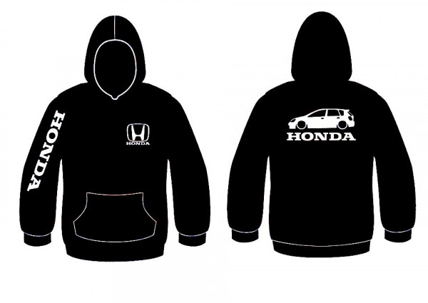 Sweatshirt com capuz para Honda Civic EP 5 Portas