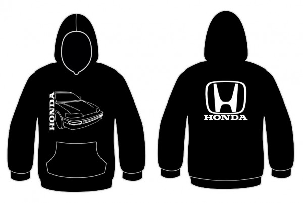 Sweatshirt com capuz para Honda CRX