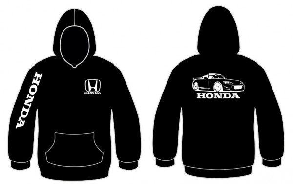Sweatshirt com capuz para Honda S2000
