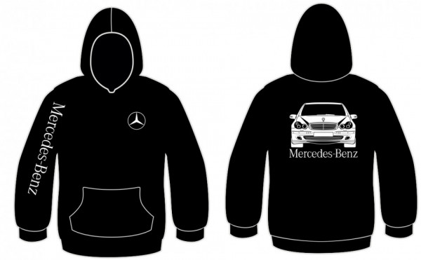Sweatshirt com capuz para Mercedes Classe C W203