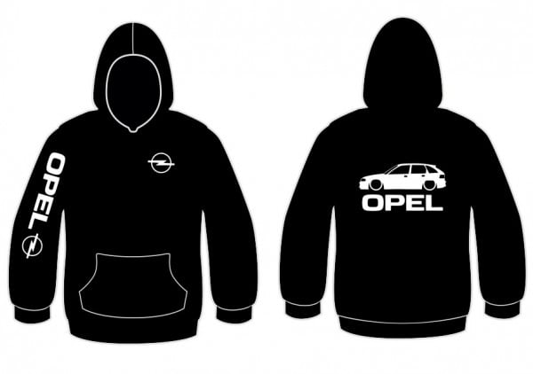 Sweatshirt com capuz para Opel Astra F