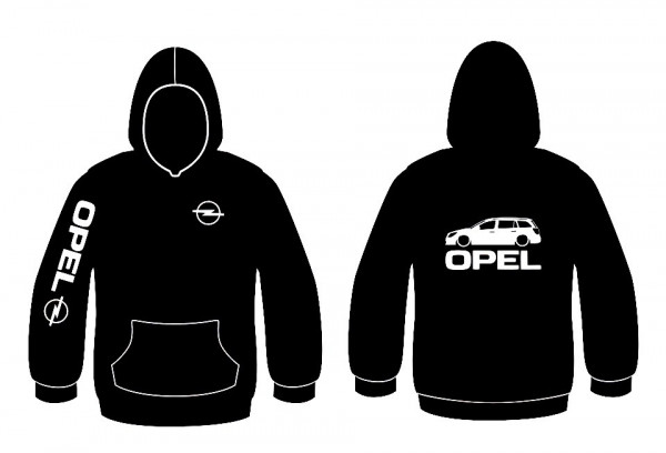 Sweatshirt com capuz para Opel Astra H Station