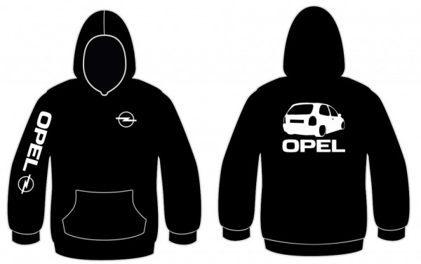 Sweatshirt com capuz para Opel Corsa B