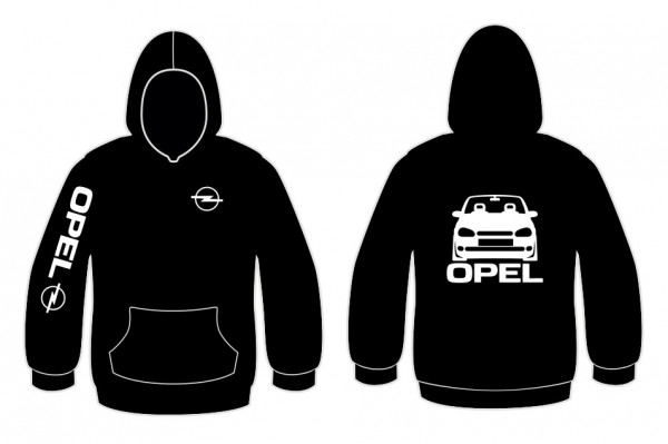 Sweatshirt com capuz para Opel Corsa B