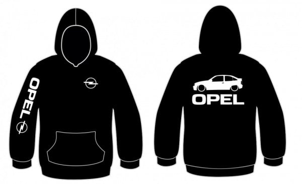Sweatshirt com capuz para Opel Kadett