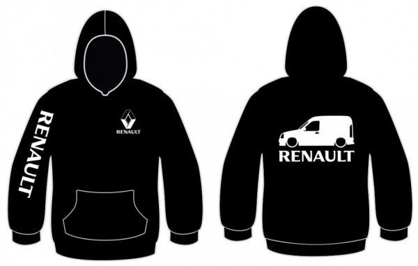 Sweatshirt com capuz para Renault Kangoo Van mk1