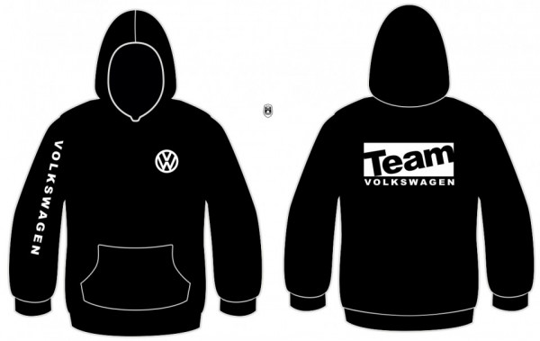 Sweatshirt com capuz para Team Volkswagen