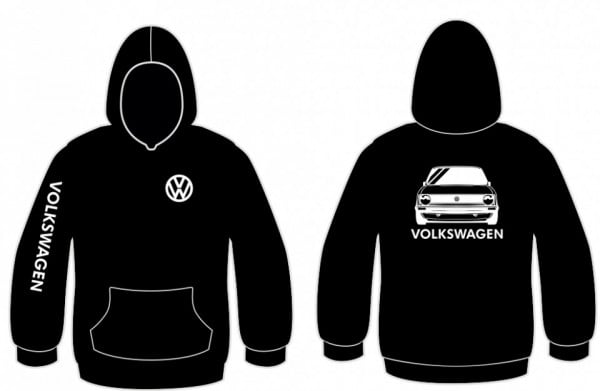 Sweatshirt com capuz para Volkswagen Golf I