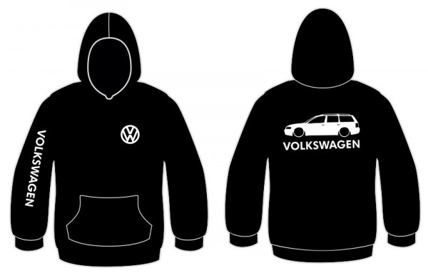 Sweatshirt com capuz para Volkswagen Passat 3B
