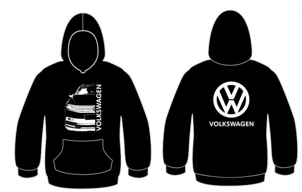 Sweatshirt com capuz para Volkswagen Passat B8 Variant