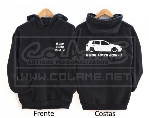 Sweatshirt com Capuz - VW Golf Mk4 - Lateral