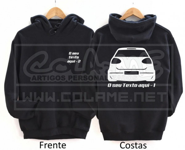 Sweatshirt com Capuz - VW Golf Mk5 - Traseira