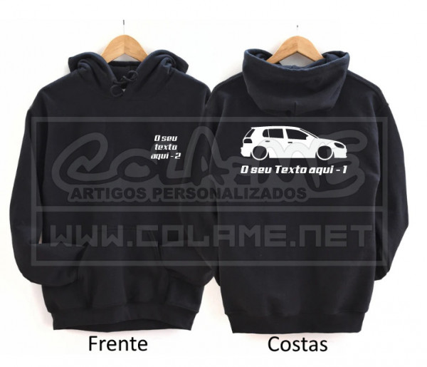 Sweatshirt com Capuz - VW Mk6 - 5 Portas