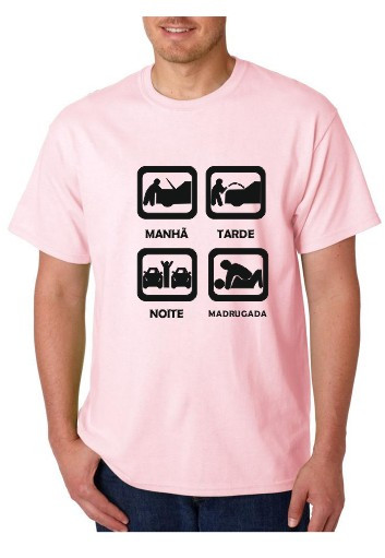 T-shirt - MANHA TARDE NOITE MADRUGADA