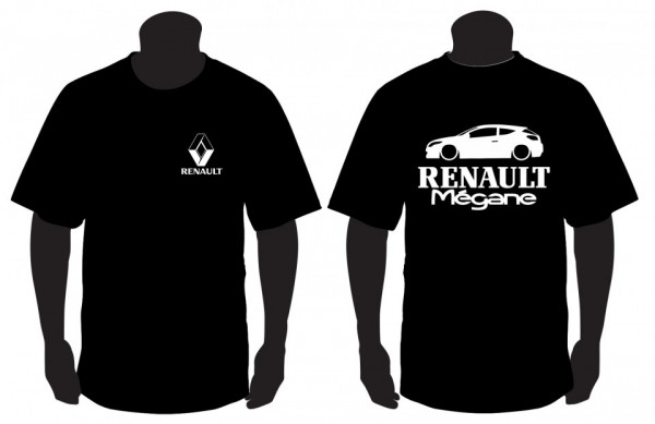 T-shirt para Renault Megane III Coupe