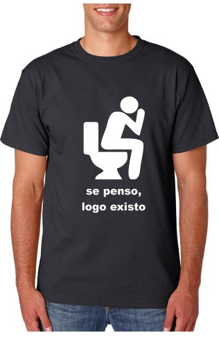 T-shirt - Se Penso Logo Existo