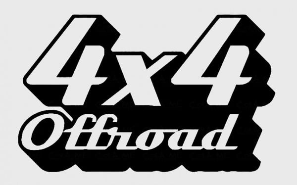 Autocolante - 4x4 OffRoad