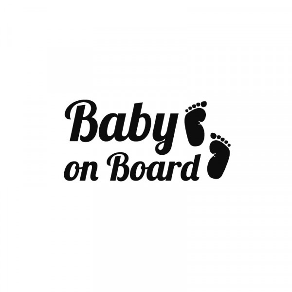 Autocolante - Baby on board