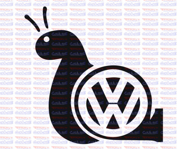 Autocolante - Caracol VW