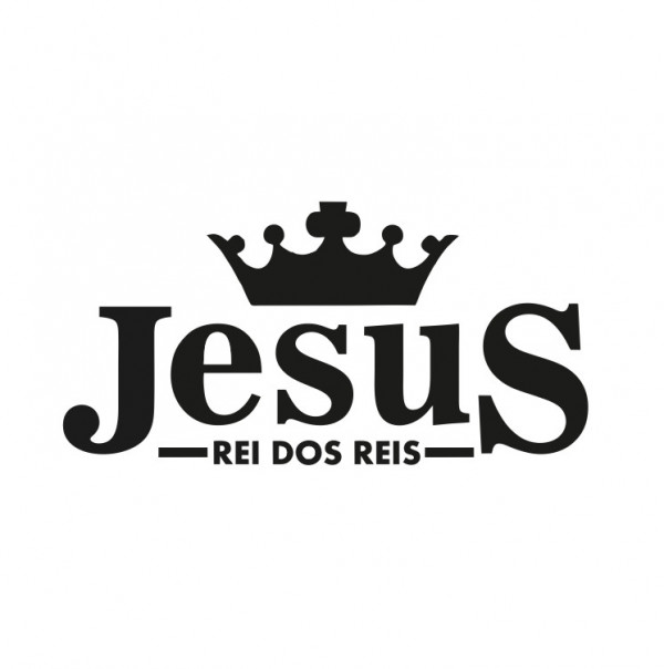 Autocolante com Jesus Rei dos reis