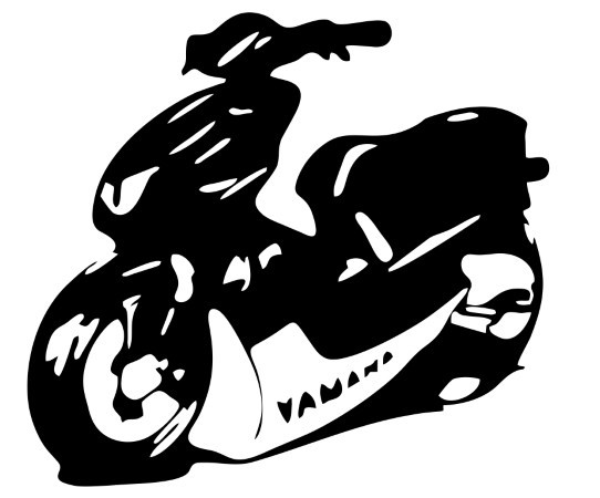 Autocolante com Yamaha Aerox Tuning